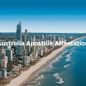 Apostille For Australia